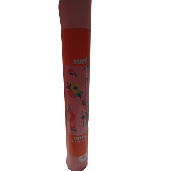 Surf Onn. XL Desktop Office Mouse Computer Keyboard Mat 35.4 "  Gaming Pink Flor - Picture 3 of 7